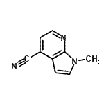 CAS 登录号：914637-99-3， 1-甲基-1H-吡咯并[2,3-b]吡啶-4-甲腈