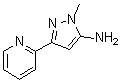 structure of CAS# 92406-50-3, 1-Methyl-3-(2-pyridinyl)-1H-pyrazol-5-amine;1-methyl-3-pyridin-2-yl-1H-pyrazol-5-amine;MFCD08059967