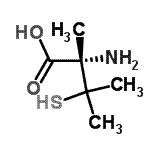 CAS#: 92462-81-2， 3-Methyl-3-sulfanyl-D-isovaline
