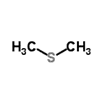 structure of CAS# 926-09-0, (Methylsulfanyl)methane;(CH3)2S;(Methylsulfanyl)methane #;(methylthio)methane