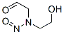 CAS 登录号：92601-69-9， N-(2-羟基乙基)-N-(甲酰甲基)亚硝胺