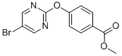 结构式 CAS# 926304-76-9, 4-[(5-溴-2-嘧啶基)氧基]-苯甲酸甲酯