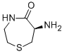 structure of CAS# 92814-42-1, (6R)-6-Aminotetrahydro-1,4-Thiazepin-5(2H)-One;1,4-Thiazepin-5(2H)-One,6-Aminotetrahydro-,(6R)-(9CI);(6R)-6-Amino-1,4-Thiazepan-5-One;(R)-6-Amino-1,4-Thiazepan-5-One