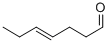 CAS#: 929-22-6， trans-4-Heptenal