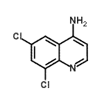 CAS 登录号：929339-40-2， 6,8-二氯喹啉-4-胺