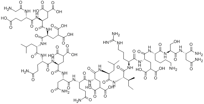 结构式 CAS# 93438-65-4, 芋螺毒素 G V