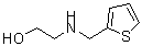 structure of CAS# 93448-34-1, 2-[(2-Thienylmethyl)amino]ethanol;2-((thien-2-ylmethyl)amino)ethanol;2-((thiophen-2-ylmethyl)amino)ethanol;2-[(2-thienylmethyl)amino]ethan-1-ol