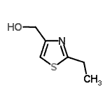 CAS 登录号：937663-77-9， (2-乙基-1,3-噻唑-4-基)甲醇