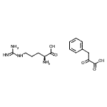 CAS#: 93778-38-2， 2-Oxo-3-phenylpropanoic acid - L-arginine (1:1)