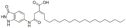 CAS 登录号：93858-07-2， 2-[2-[(2,3-二氢-3-氧代-1H-吲唑-6-基)氨基]-2-氧代乙基]-二十碳烯酸