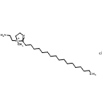 CAS 登录号：93917-85-2， 1-(2-氨基乙基)-2-十七烷基-1-甲基-4,5-二氢-1H-咪唑-1-鎓氯化物