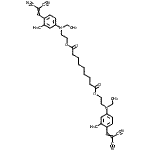 CAS 登录号：93966-62-2， 二[2-[[4-(2,2-二氰基乙烯基)-3-甲基苯基]乙基氨基]乙基]壬二酸酯
