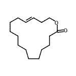 CAS 登录号：94022-33-0， (14E)-氧杂环十七碳-14-烯-2-酮
