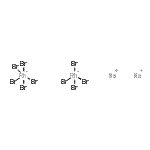CAS 登录号：94022-49-8， 钠五溴铑酸盐(1-)(1:1)