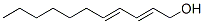 CAS 登录号：94087-86-2， (2E,4E)-十一碳-2,4-二烯醇