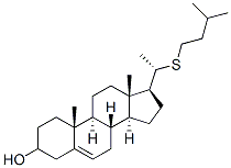 CAS#: 94156-75-9， 22-Thiacholesterol
