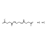 CAS#: 94158-75-5， Diammonium 4,4'-(1,2-ethanediyldiimino)bis(4-oxobutanoate)