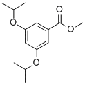 structure of CAS# 94169-62-7, 3,5-Bis(1-Methylethoxy)-Benzoic Acid Methyl Ester;METHYL 3,5-DIISOPROPYLOXYBENZOATE