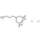 CAS#: 94199-77-6， disodium N,N-bis(phosphonatomethyl)butan-1-amine