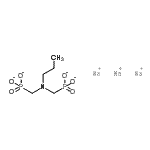 CAS#: 94199-79-8， trisodium N,N-bis(phosphonatomethyl)propan-1-amine