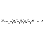 CAS 登录号：94200-47-2， 二铵(4,4,5,5,6,6,7,7,8,8,9,9,10,10,11,11,12,12,13,13,14,14,15,15,15-二十五氟-2-羟基-十五烷基)磷酸酯