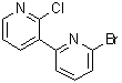 结构式 CAS# 942206-02-2, 6-溴-2'-氯-2,3'-联吡啶