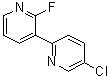 structure of CAS# 942206-10-2, 5-Chloro-2'-fluoro-2,3'-bipyridine;[942206-10-2];5-Chloro-2'-fluoro-[2,3']bipyridine;5-CHLORO-2'-FLUORO-[2,3']-BIPYRIDINE