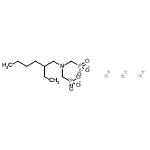 CAS 登录号：94230-76-9， 三钾2-乙基-N,N-二(膦酸基甲基)己烷-1-胺