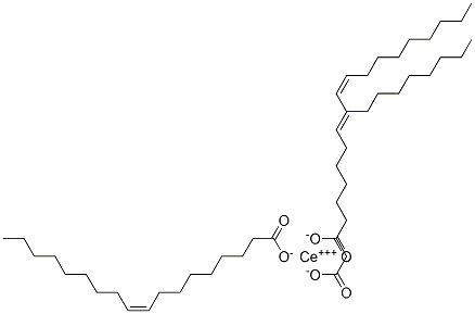 CAS 登录号：94232-60-7， (9Z)-9-十八碳烯酸铈盐(3:1)
