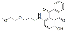 CAS#: 94313-81-2， 1-Hydroxy-4-[[3-(2-Methoxyethoxy)Propyl]Amino]Anthraquinone