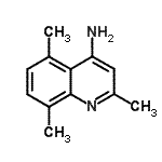 CAS 登录号：948292-44-2， 2,5,8-三甲基-4-喹啉胺