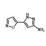 CAS 登录号：950738-86-0， 5-(1,2-恶唑-5-基)-1H-吡唑-3-胺
