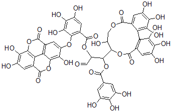 CAS#: 95263-70-0， Cornusiin B