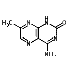 CAS 登录号：95581-91-2， 4-氨基-7-甲基-2(1H)-蝶啶酮