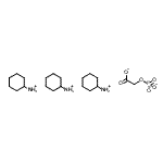 CAS 登录号：95648-83-2， 环己基铵, 2-膦酰基氧基乙酸酯