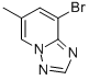 结构式 CAS# 957062-94-1, 8-溴-6-甲基[1,2,4]三唑并[1,5-a]吡啶