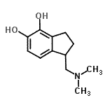 CAS 登录号：95860-06-3， 1-[(二甲基氨基)甲基]-4,5-茚满二醇