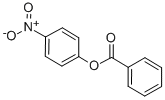 结构式 CAS# 959-22-8, 4-硝基苯基苯甲酸酯
