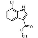 CAS 登录号：959239-01-1， 甲基7-溴-1H-吲哚-3-羧酸酯