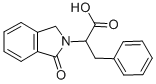 结构式 CAS# 96017-10-6, 2-(1-氧代-1,3-二氢-2H-异吲哚-2-基)-3-苯基丙酸