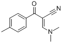 structure of CAS# 96232-41-6, 2-[(Dimethylamino)Methylene]-3-(4-Methylphenyl)-3-Oxopropanenitrile;2-[(DIMETHYLAMINO)METHYLENE]-3-(4-METHYLPHENYL)-3-OXO-PROPANENITRILE, 95+%;2-[(DIMETHYLAMINO)METHYLENE]-3-(4-METHYLPHENYL)-3-OXO-PROPANENITRILE;2-[(DIMETYLAMINO)METHYLENE]-3-(4-METHYLPHENYL)-3-OXO-PROPANENITRILE