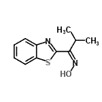CAS#: 96327-89-8， (1Z)-1-(1,3-Benzothiazol-2-yl)-N-hydroxy-2-methyl-1-propanimine