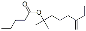 CAS#: 96846-65-0， 1,1-Dimethyl-5-Methyleneheptyl Valerate