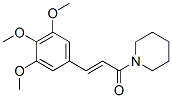 CAS#: 970-85-4， 1-[3-(3,4,5-Trimethoxyphenyl)-1-oxo-2-propenyl]piperidine