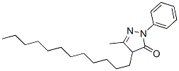 CAS#: 97259-72-8， 4-Dodecyl-2,4-Dihydro-5-Methyl-2-Phenyl-3H-Pyrazol-3-One