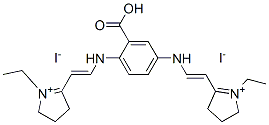 CAS#: 97403-82-2， 5,5-((2-Carboxy-p-Phenylene)Bis(Iminovinylene))Bis(1-Ethyl-3,4-Dihydro-2H-Pyrrolium) Diiodide