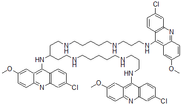 CAS 登录号：97613-92-8， 吖啶三聚体 2