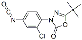 CAS#: 97659-35-3， 3-(2-Chloro-4-Isocyanato-Phenyl)-5-Tert-Butyl-1,3,4-Oxadiazol-2-One