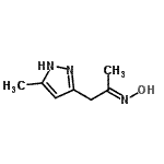 CAS 登录号：97716-35-3， (2E)-N-羟基-1-(5-甲基-1H-吡唑-3-基)-2-丙亚胺