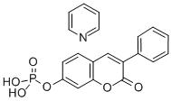CAS#: 97970-92-8， 3-Phenyl-7-Coumarinyl Phosphate Hemipyridine Salt